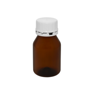 Bouteille chimique 250ml 45TE PET ambre #2